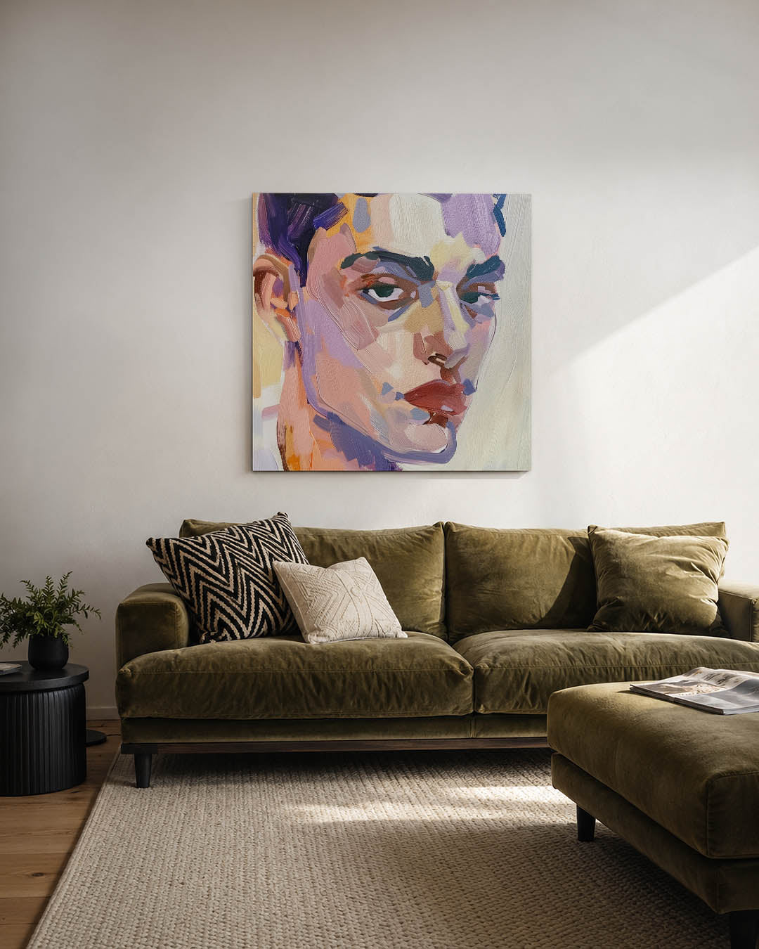 Portretstudie Kunstwerk