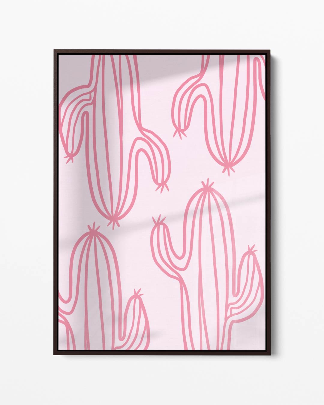 Cactus Droom Kunstwerk-canvas-dibond-plexiglas-wanddecoratie-WallArtistic