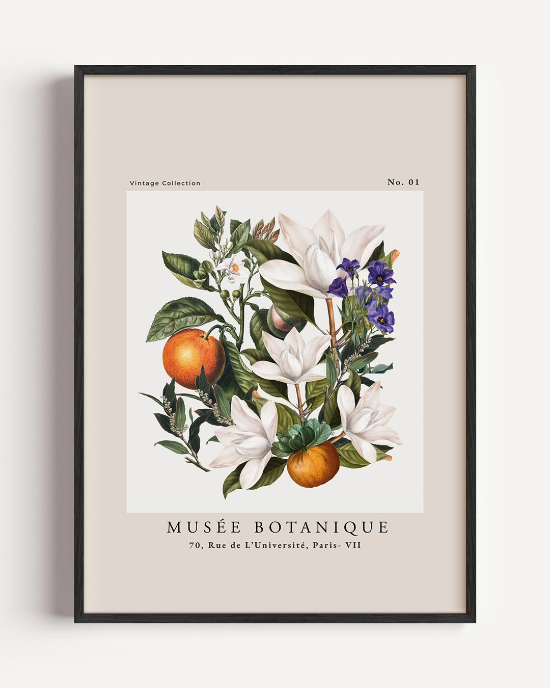 Vintage Botanische Kunstposter-WallArtistic