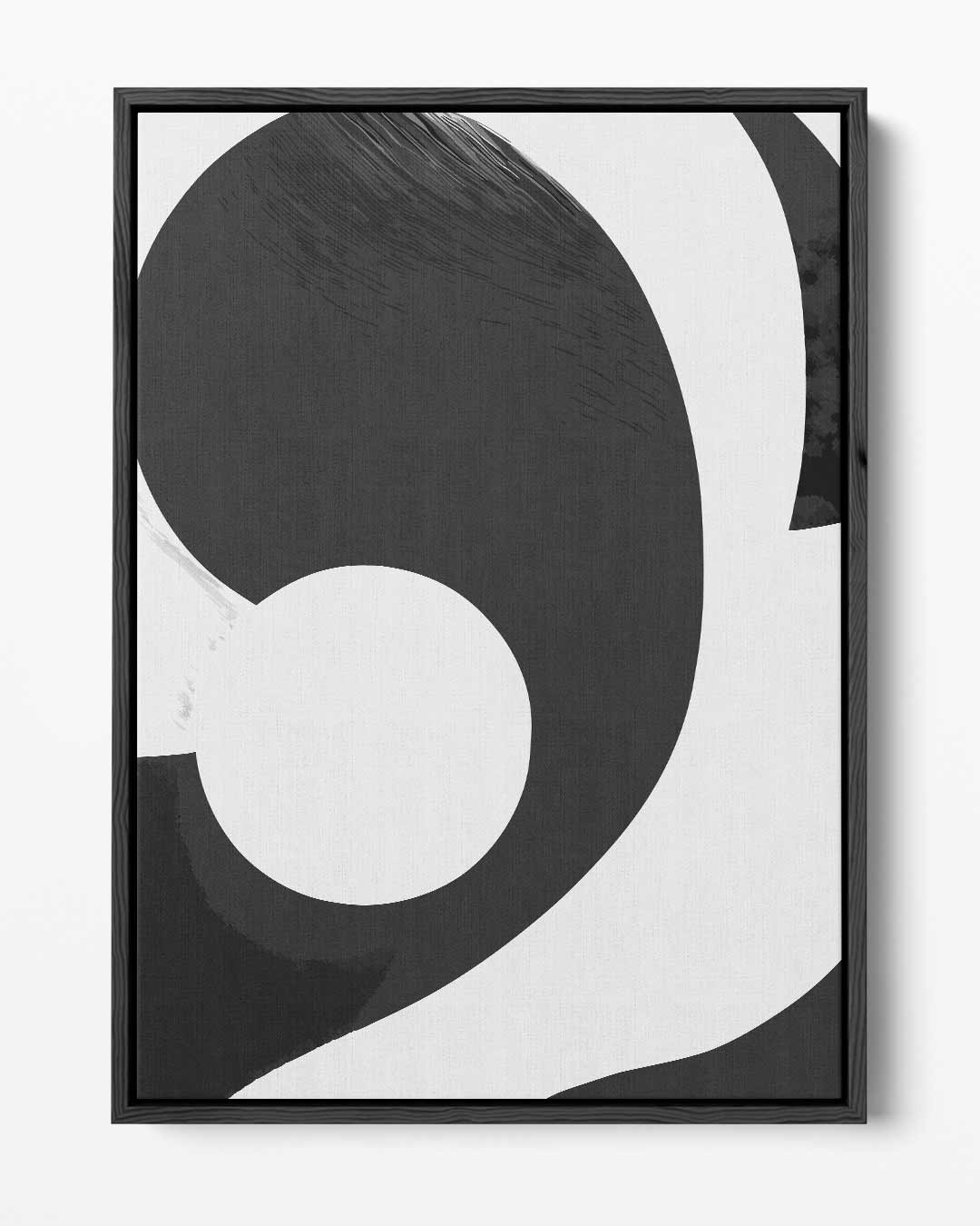 Abstracte Contrasten Kunstwerk-canvas-dibond-plexiglas-wanddecoratie-WallArtistic