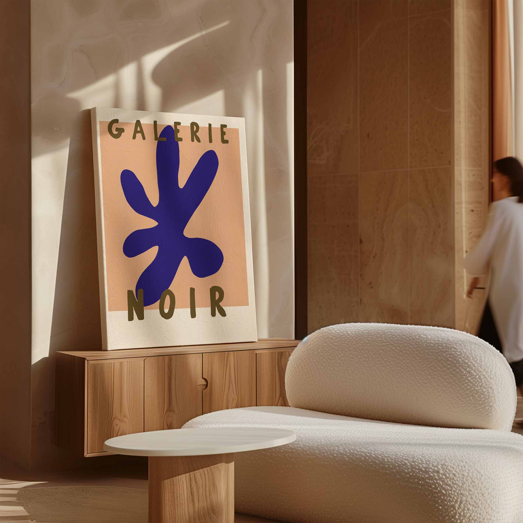Galerie Abstracte Vorm Kunstwerk-canvas-dibond-plexiglas-wanddecoratie-WallArtistic