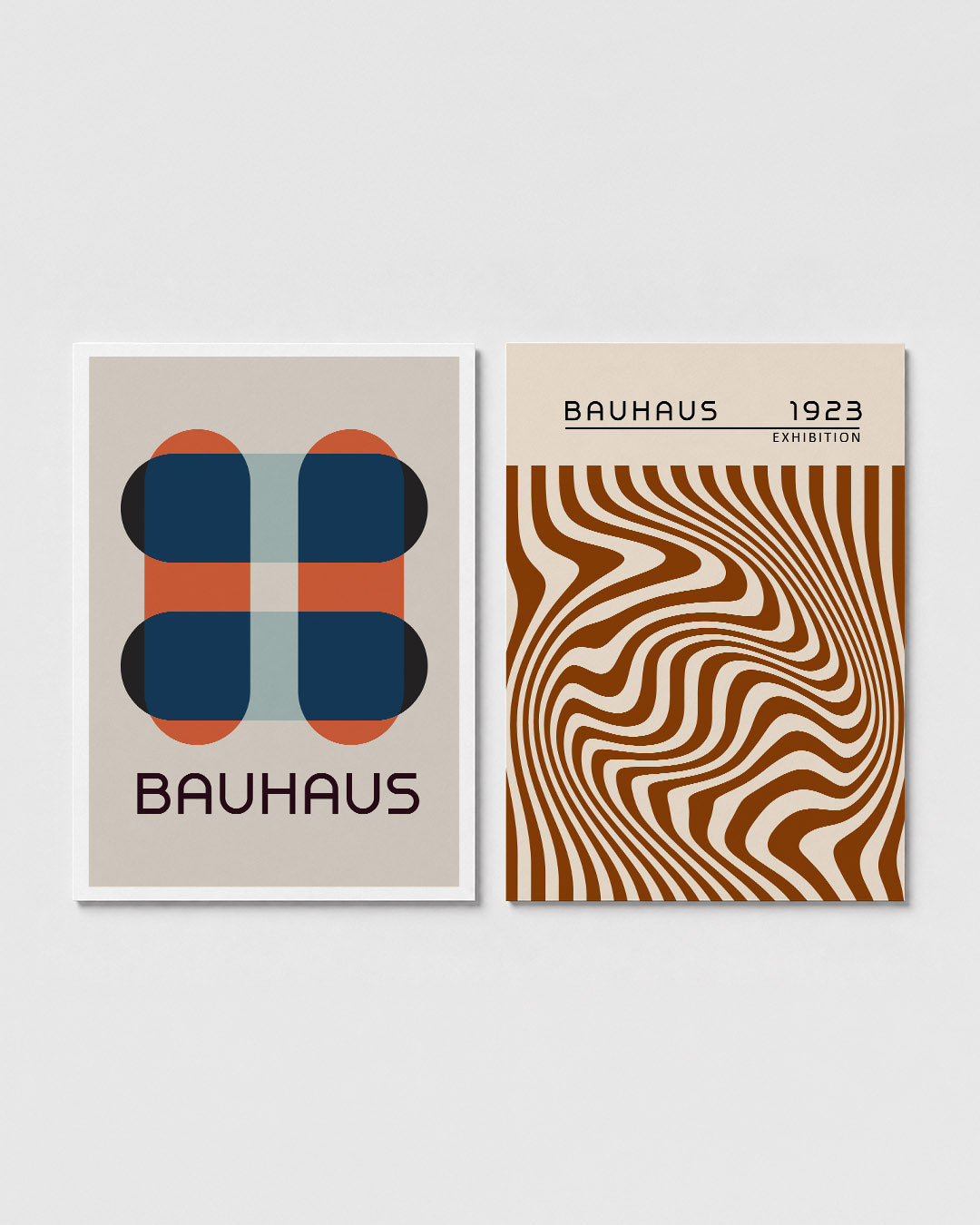 Vormenspel en kleur Posterset