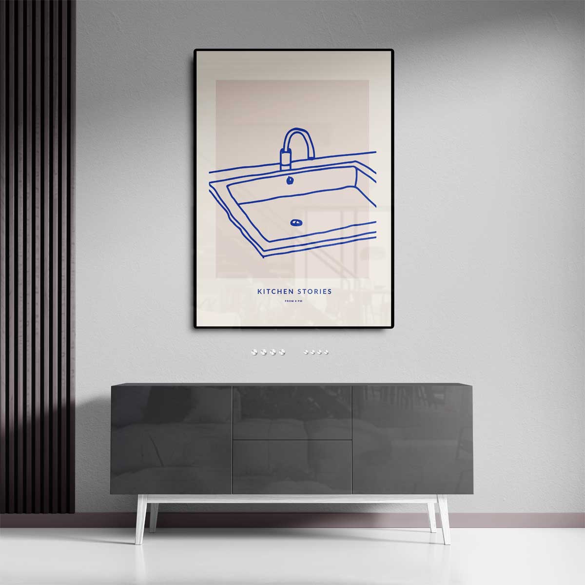 Keukenverhalen Illustratie Kunstwerk-canvas-dibond-plexiglas-wanddecoratie-WallArtistic