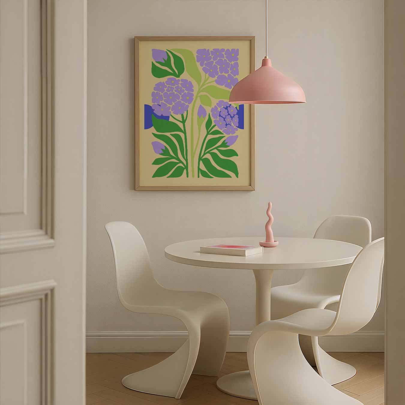 Zomerse Bloemenpracht Poster