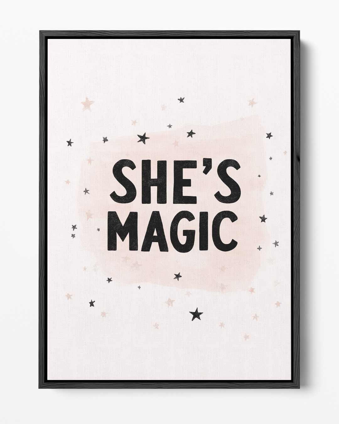 She’s Magic Poster Kunstwerk-canvas-dibond-plexiglas-wanddecoratie-WallArtistic