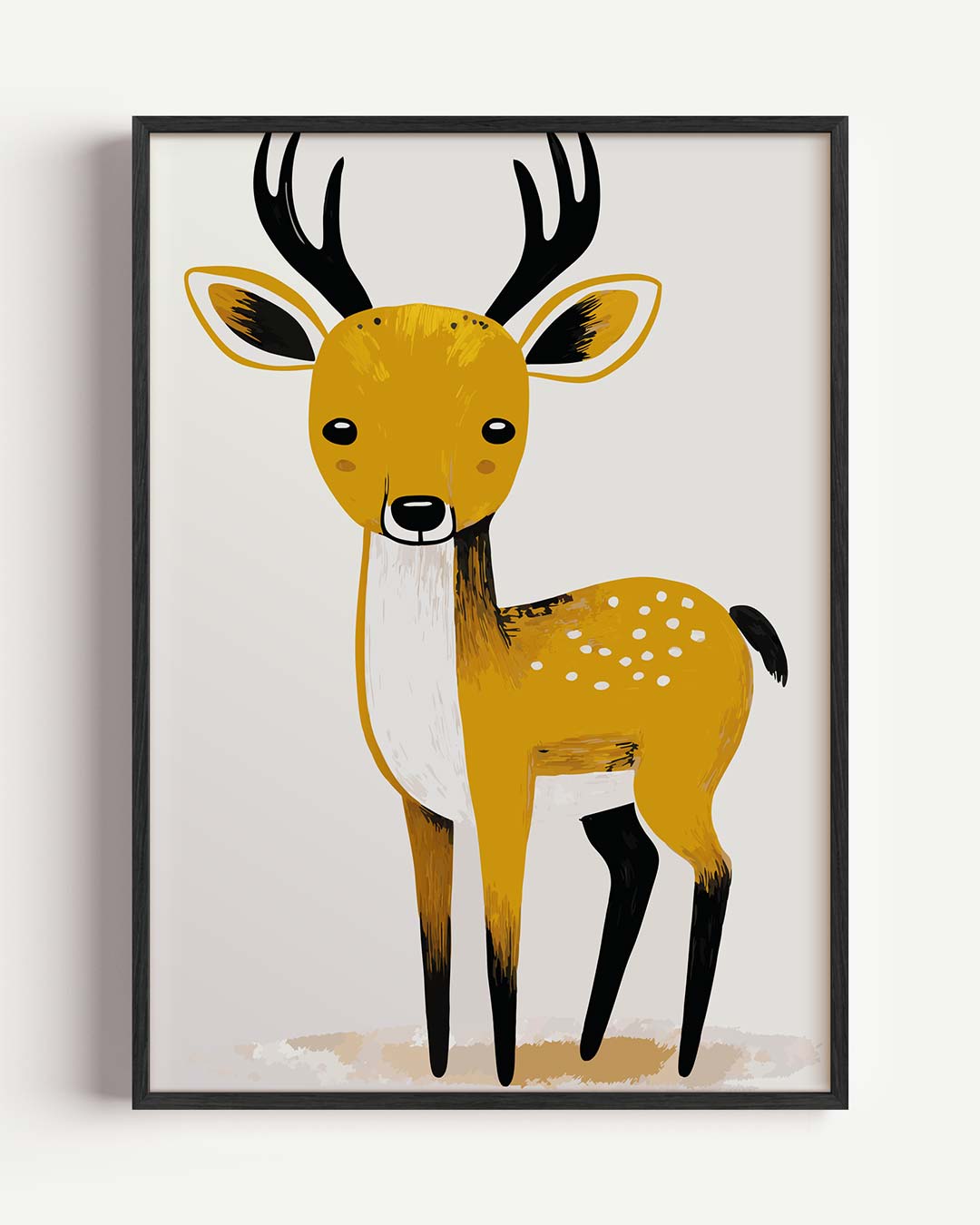 Schattige Hert Poster voor Kinderkamer Poster