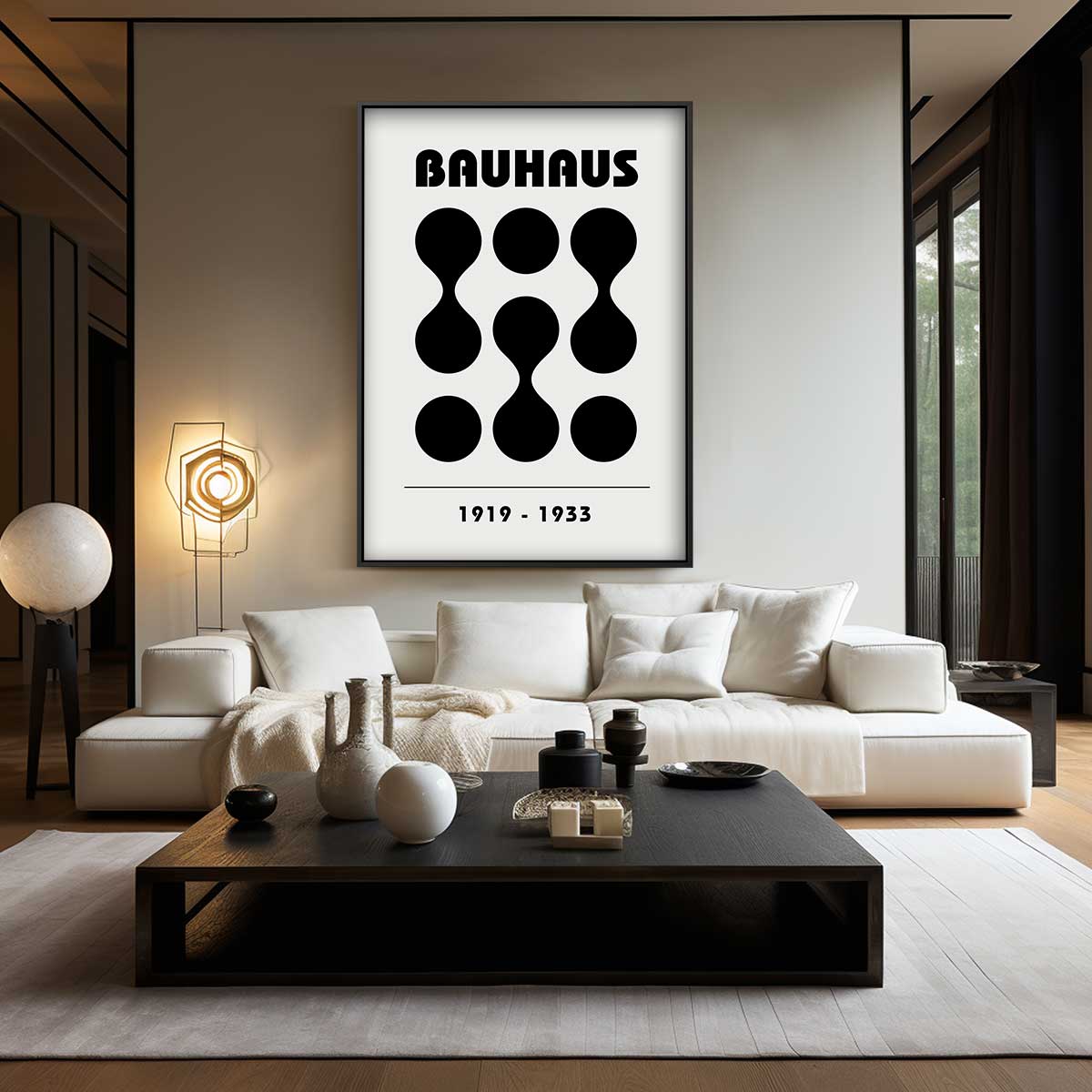 Bauhaus Poster 1919-1933 Kunstwerk-canvas-dibond-plexiglas-wanddecoratie-WallArtistic