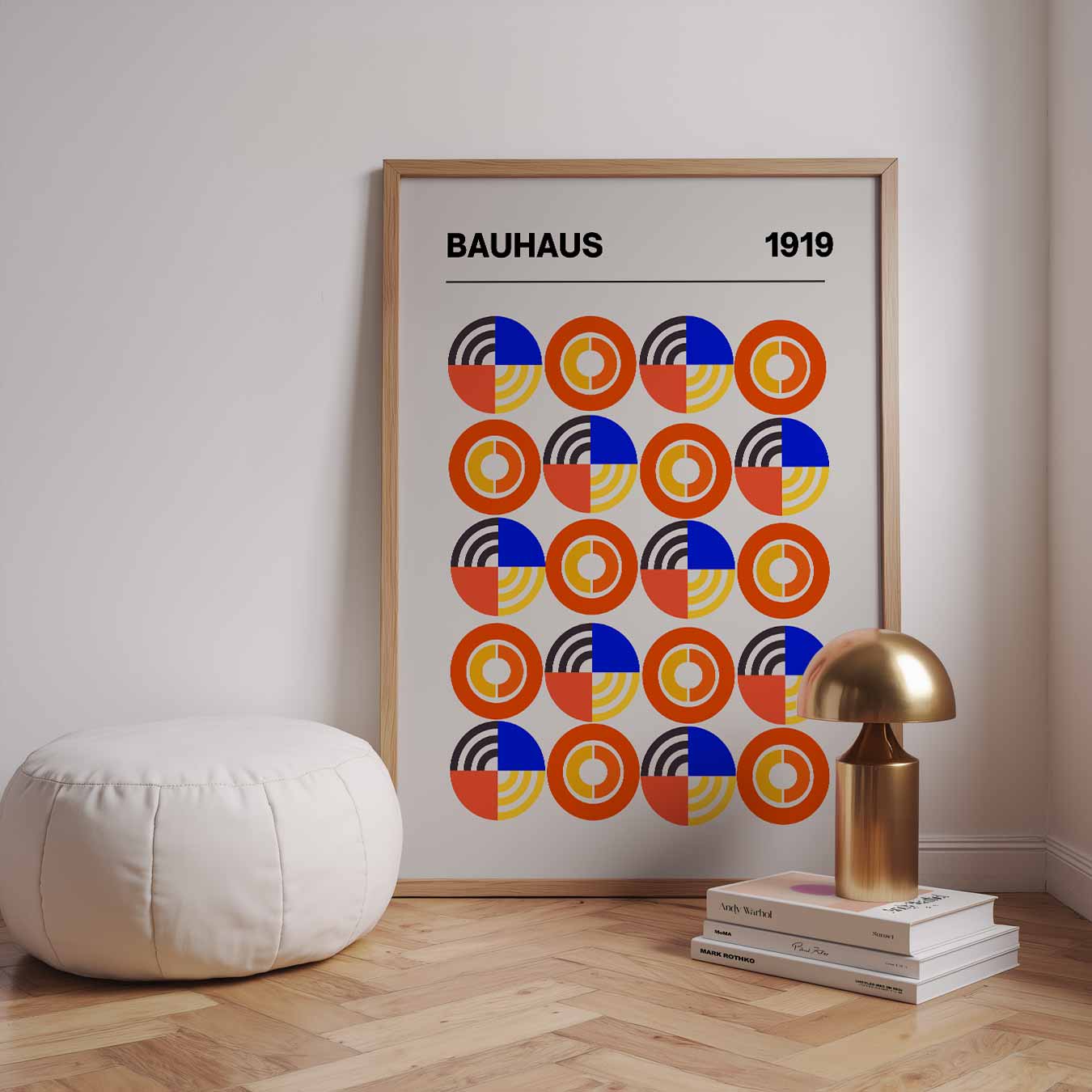 Bauhaus Stijlvolle Geometrische Poster