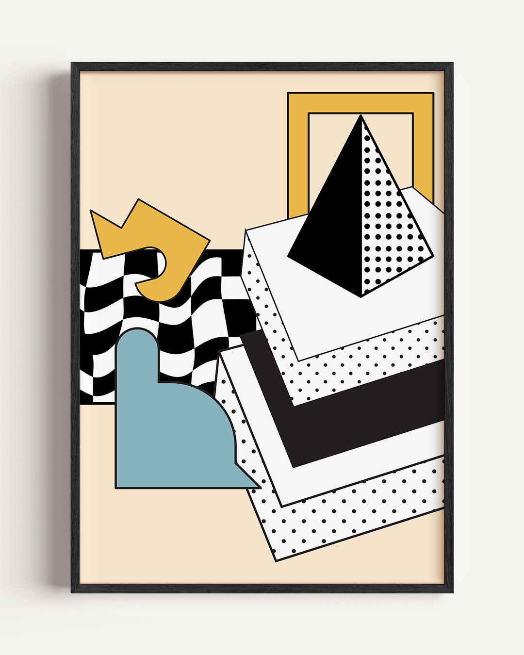Moderne Geometrische Vormposter