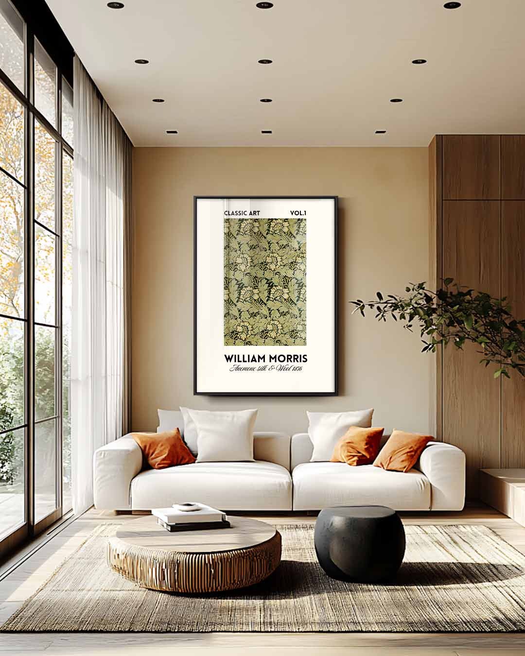 Klassieke Bloemenpracht Kunstwerk-canvas-dibond-plexiglas-wanddecoratie-WallArtistic