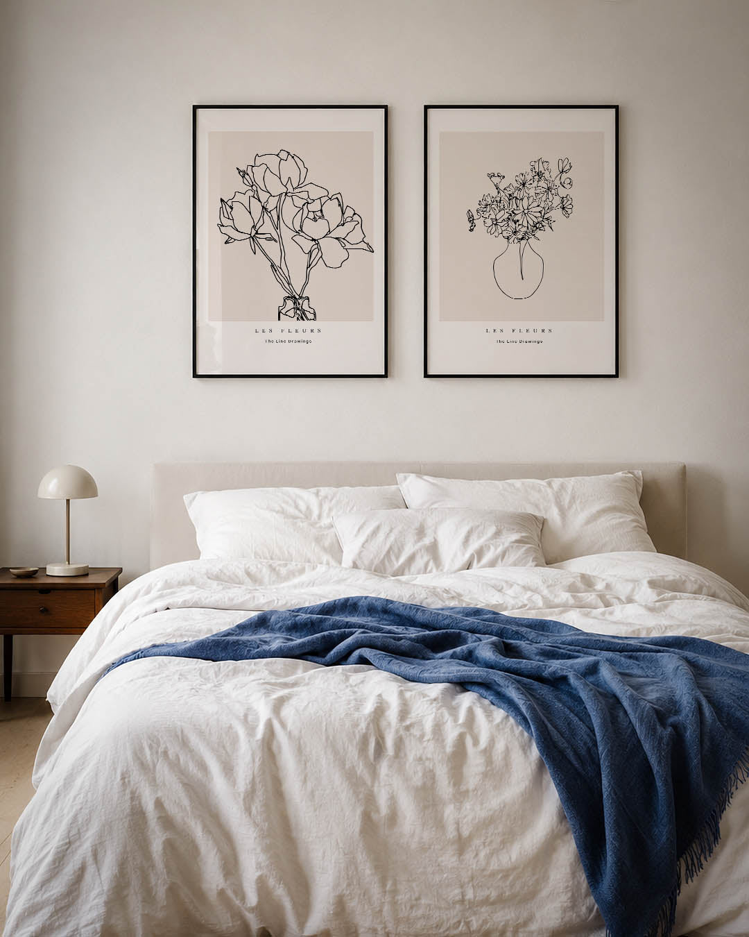 Lijnbloemen Posterset