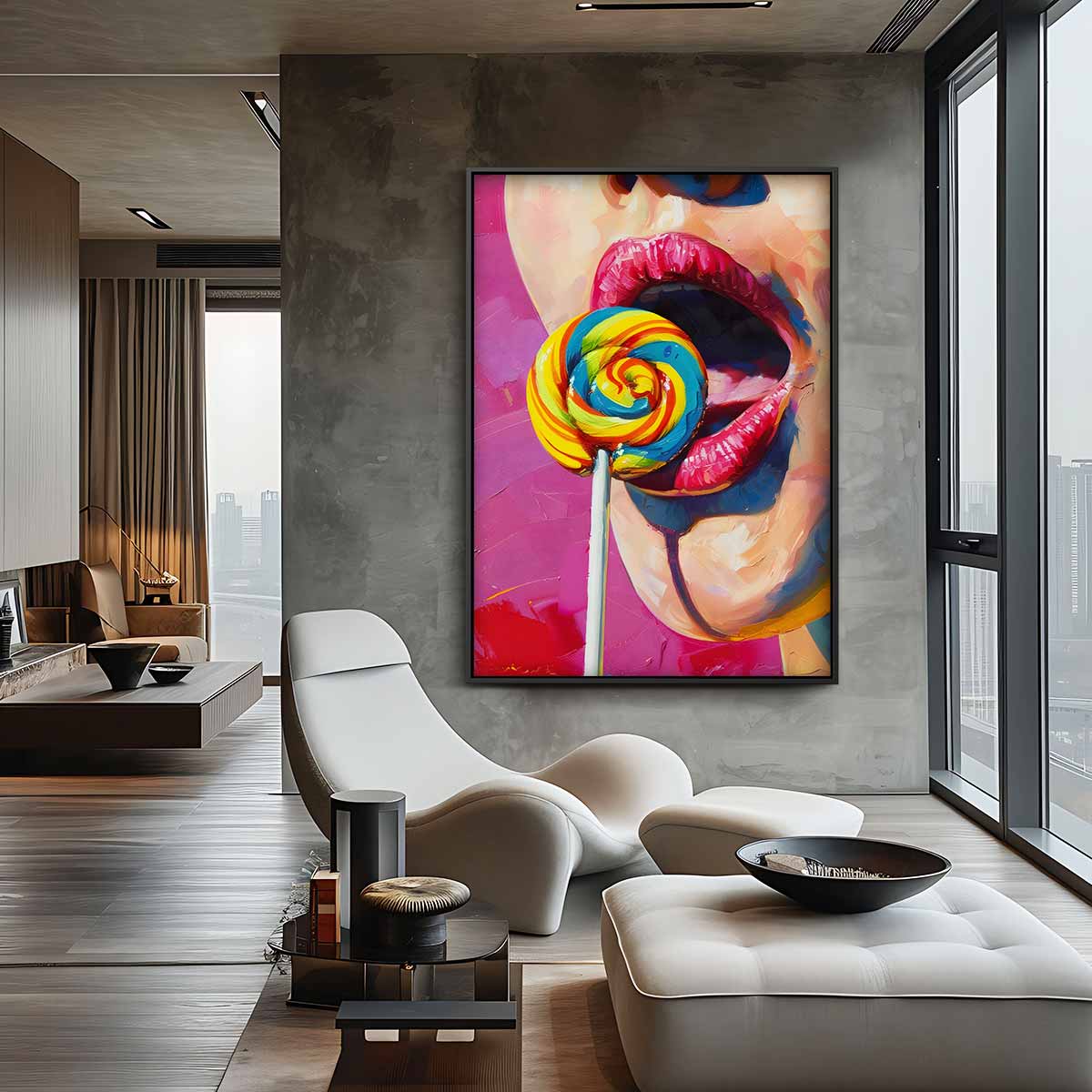 Zoete Verleiding Kunstwerk-canvas-dibond-plexiglas-wanddecoratie-WallArtistic
