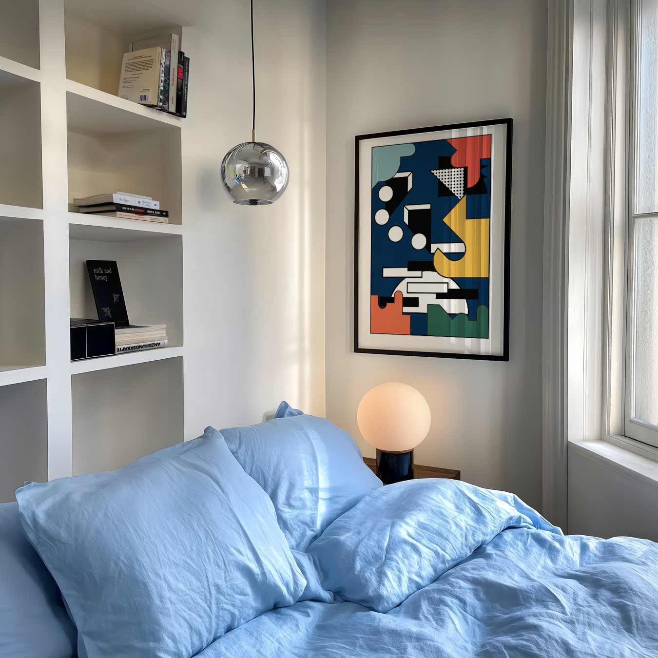 Retro Geometrische Kunstposter