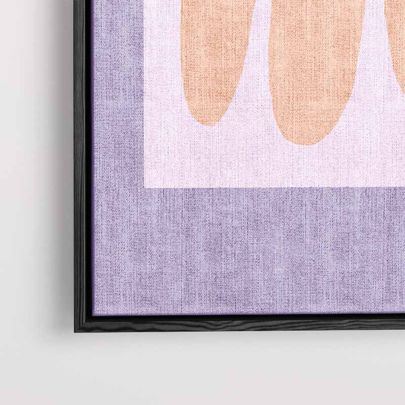 Zachte Aardetinten Abstractie Kunstwerk-canvas-dibond-plexiglas-wanddecoratie-WallArtistic