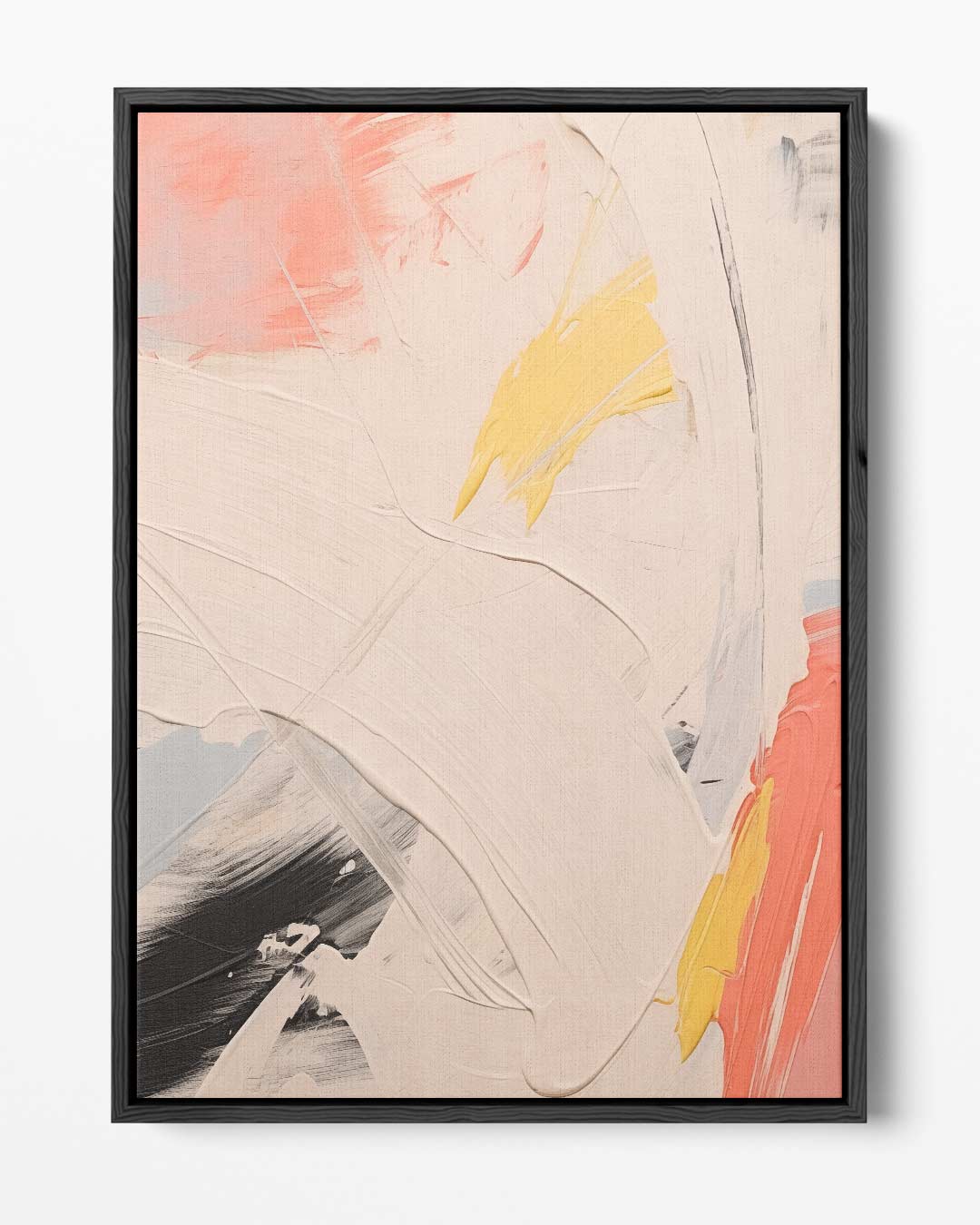 Kleurrijke Expressie op Canvas Kunstwerk-canvas-dibond-plexiglas-wanddecoratie-WallArtistic