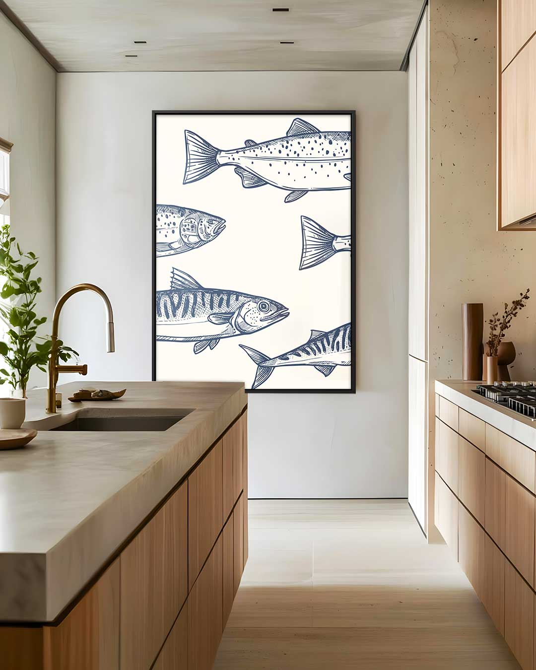 Unieke Zeewaterkunst Kunstwerk-canvas-dibond-plexiglas-wanddecoratie-WallArtistic