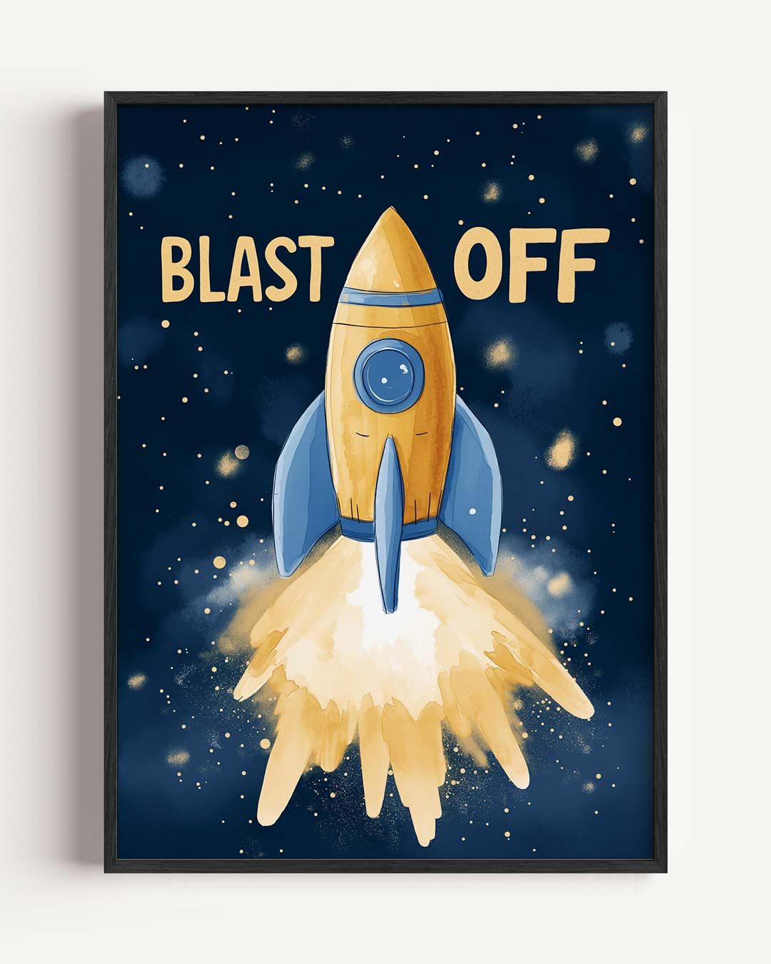 Ruimteavontuur Rakettenposter