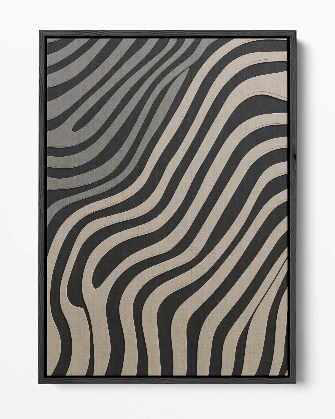 Golvend Ritme Wandkunst Kunstwerk-canvas-dibond-plexiglas-wanddecoratie-WallArtistic