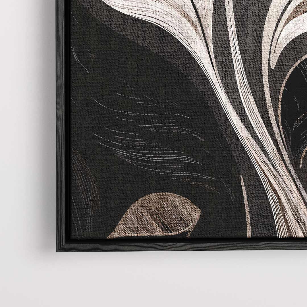 Elegant Botanisch Kunstwerk Kunstwerk-canvas-dibond-plexiglas-wanddecoratie-WallArtistic