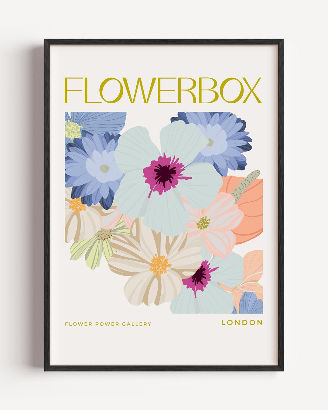 Flowerbox Bloemenposter-WallArtistic