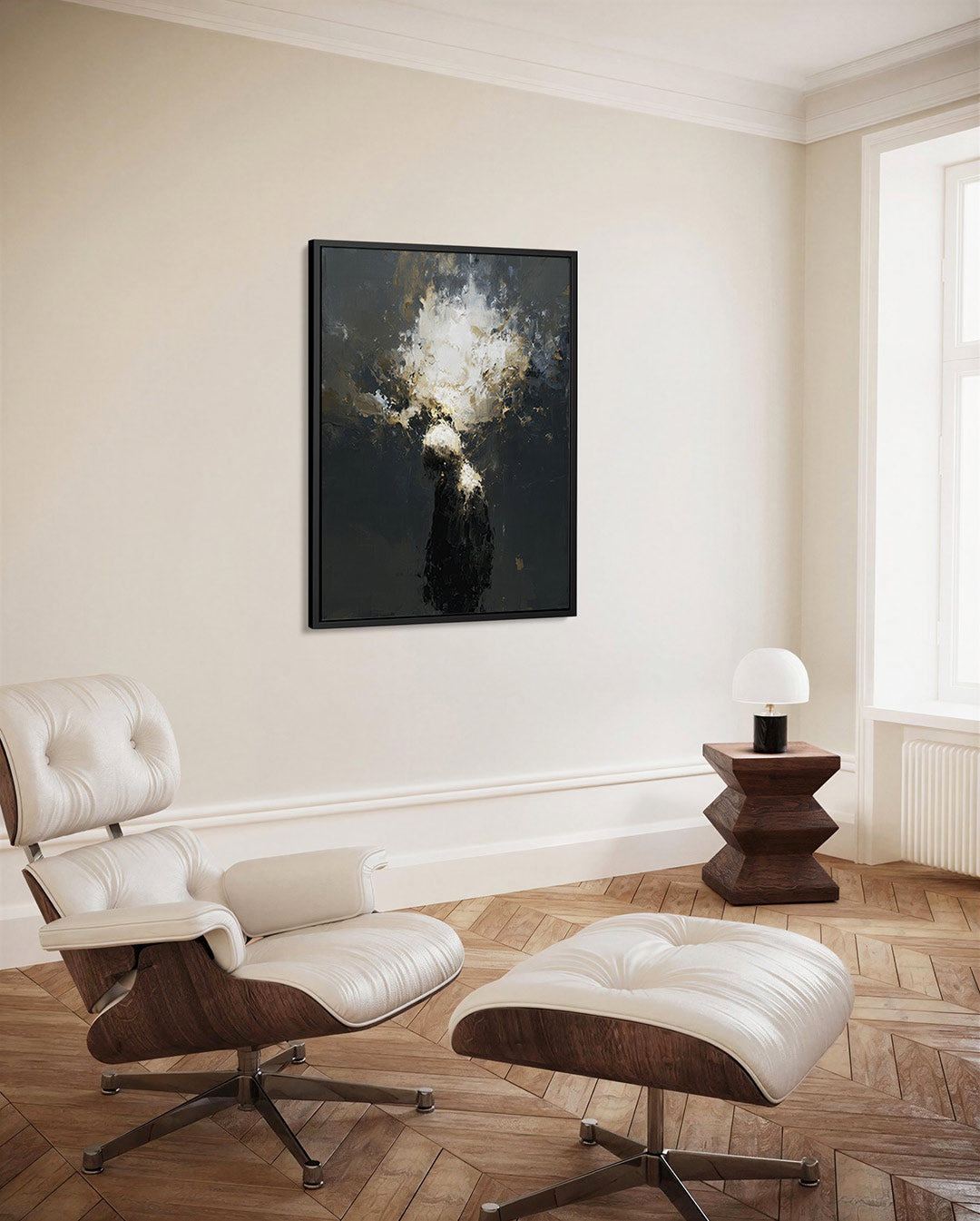 Dynamische vormen Kunstwerk