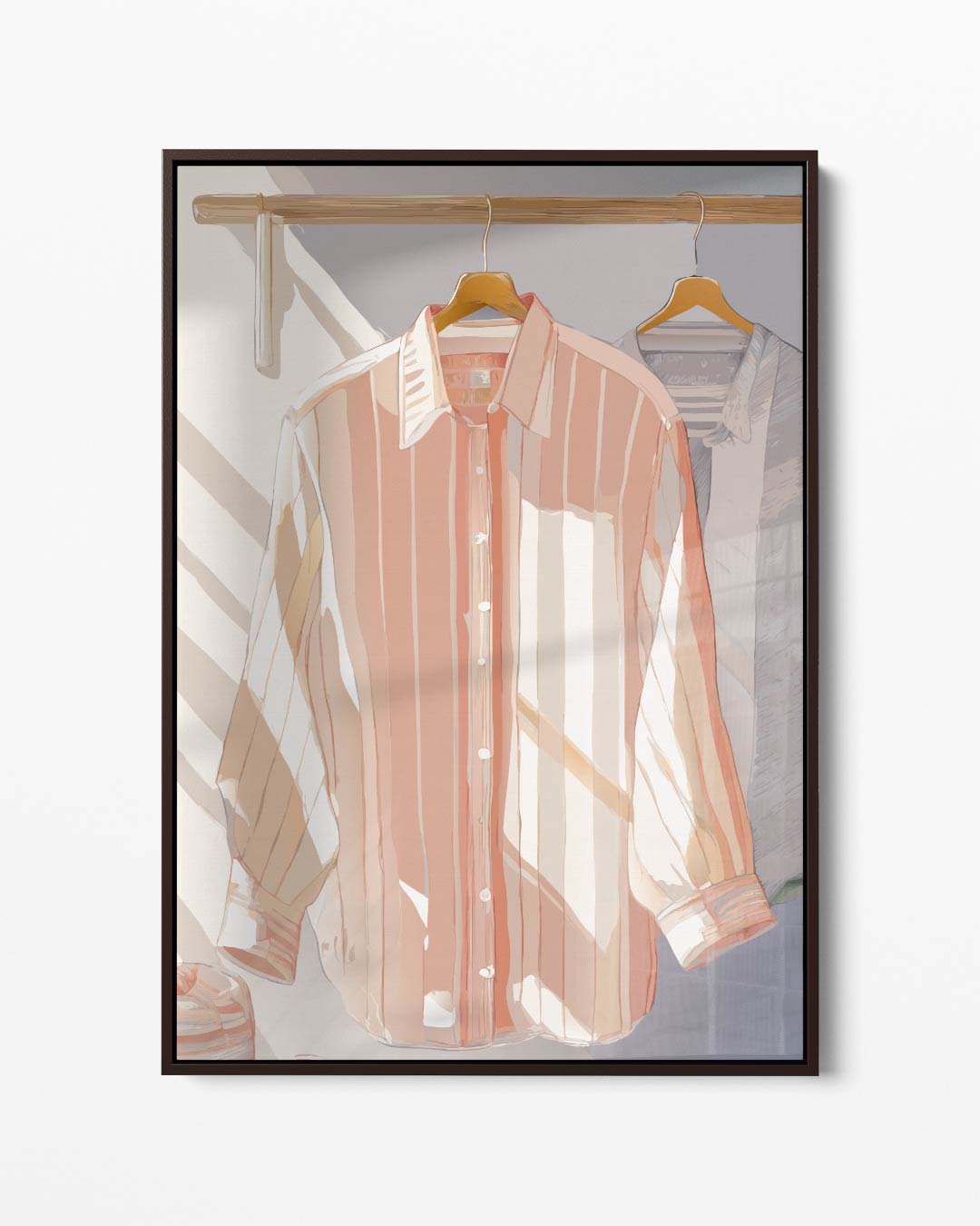 Zonnige Ochtendhemden Kunstwerk-canvas-dibond-plexiglas-wanddecoratie-WallArtistic
