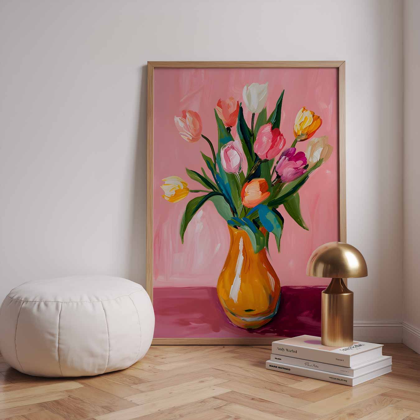 Bloemenpracht in Vaas Poster