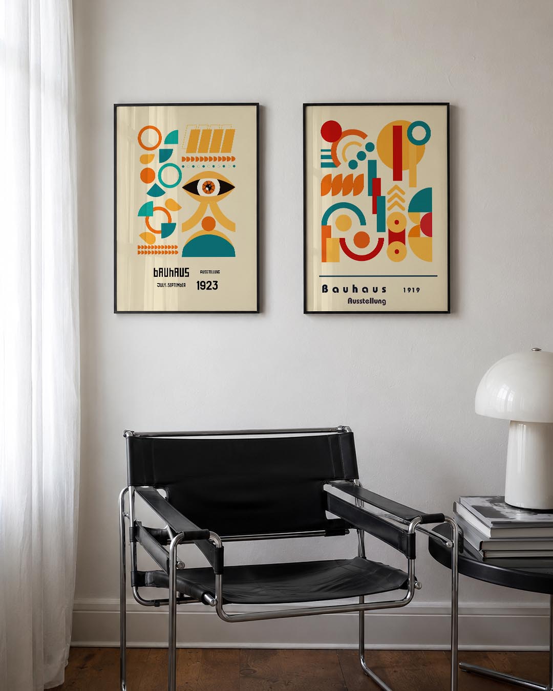 Vormen en vlakkenspel Posterset