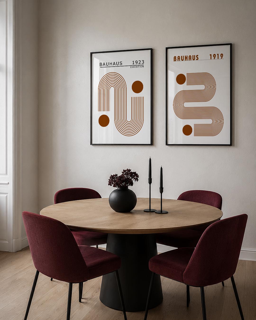 Lijnen en cirkels Postersets