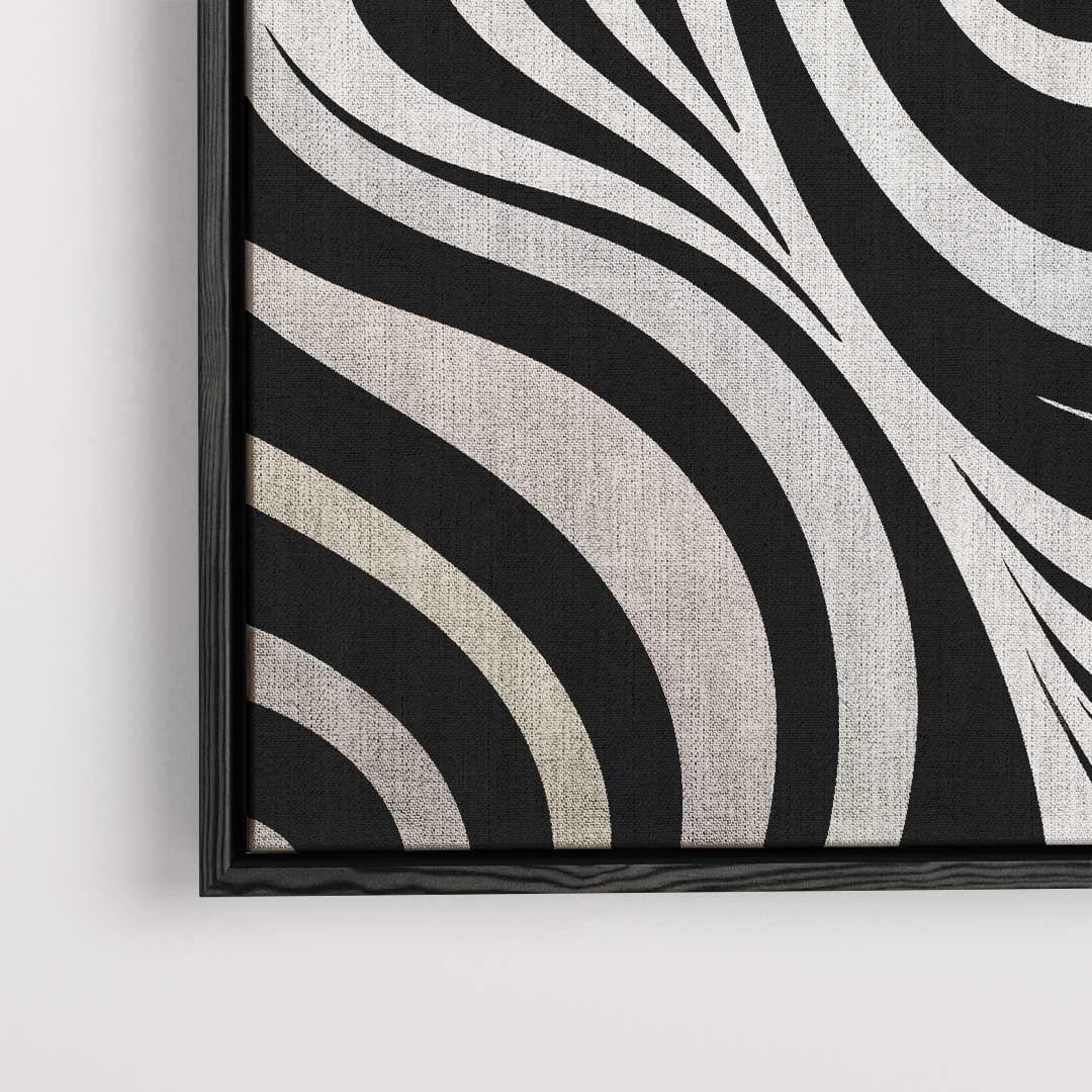 Golf van Contrast Kunstwerk-canvas-dibond-plexiglas-wanddecoratie-WallArtistic