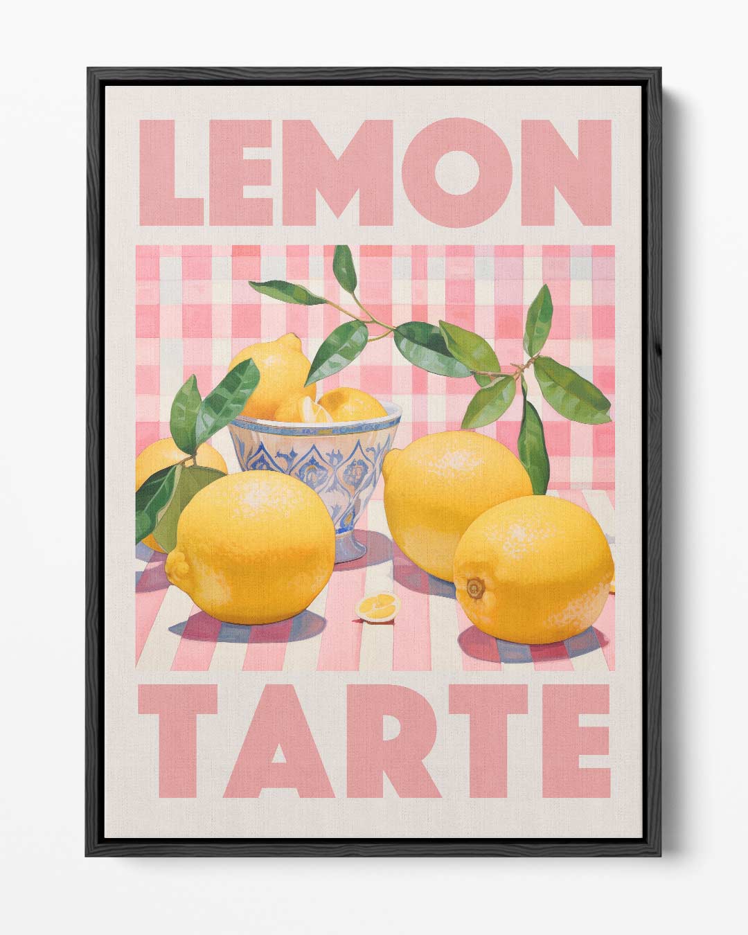 Citroen Tarte Kunstwerk-canvas-dibond-plexiglas-wanddecoratie-WallArtistic