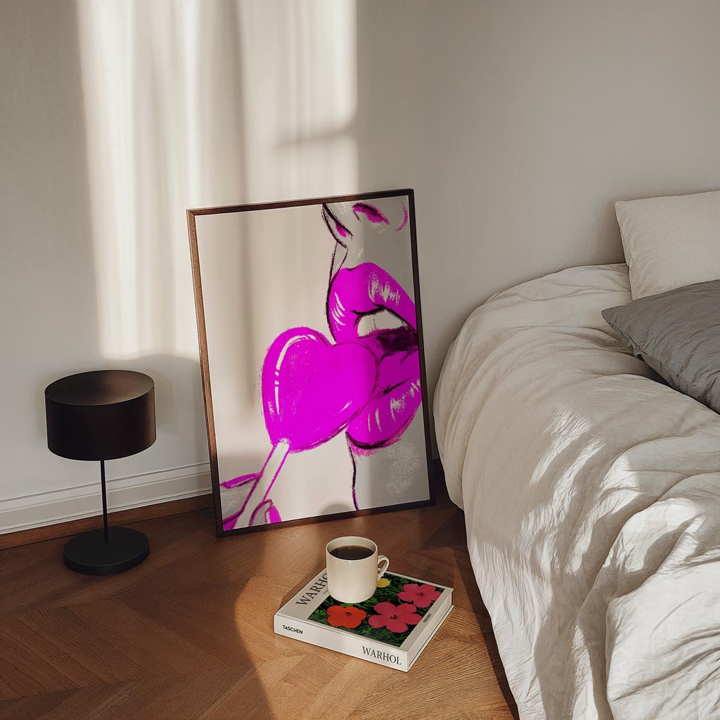 Stijlvolle Pop Art Poster