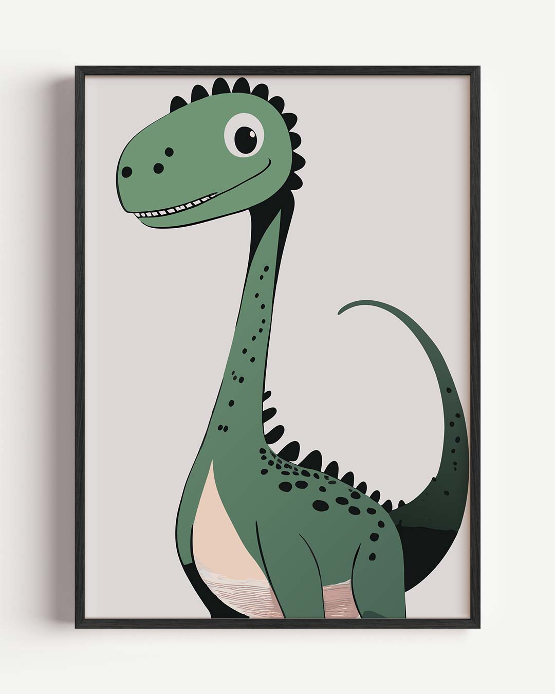 Vrolijke Dino Vriend Poster