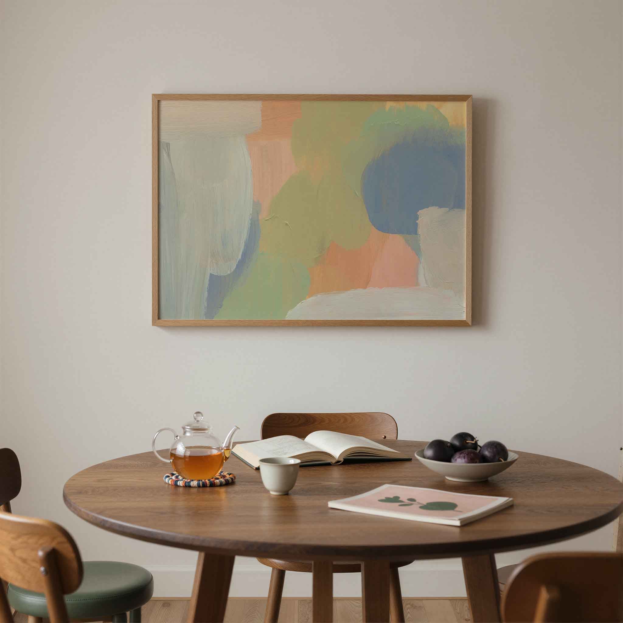 Abstracte vormen Poster