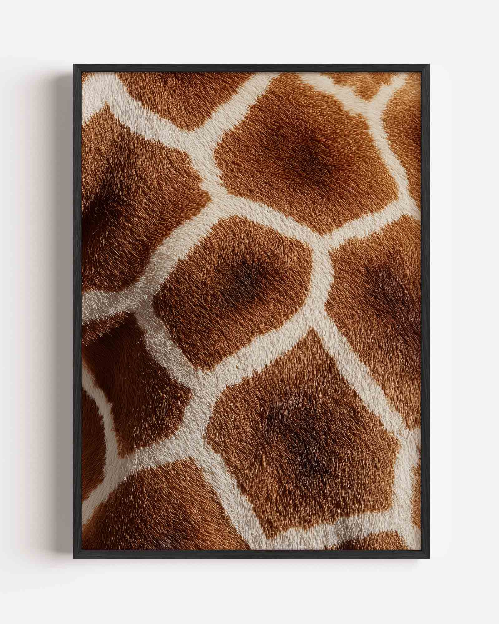 Giraffe patroon Poster