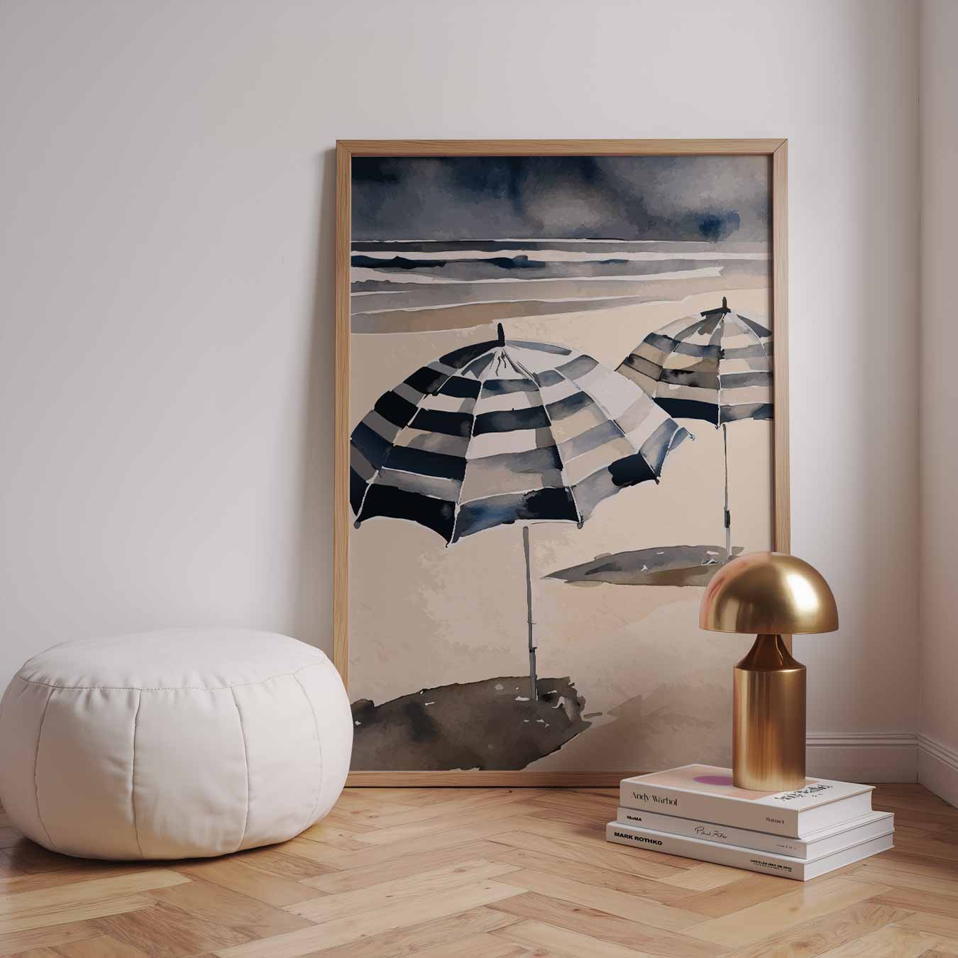 Strandparasol Droom Poster