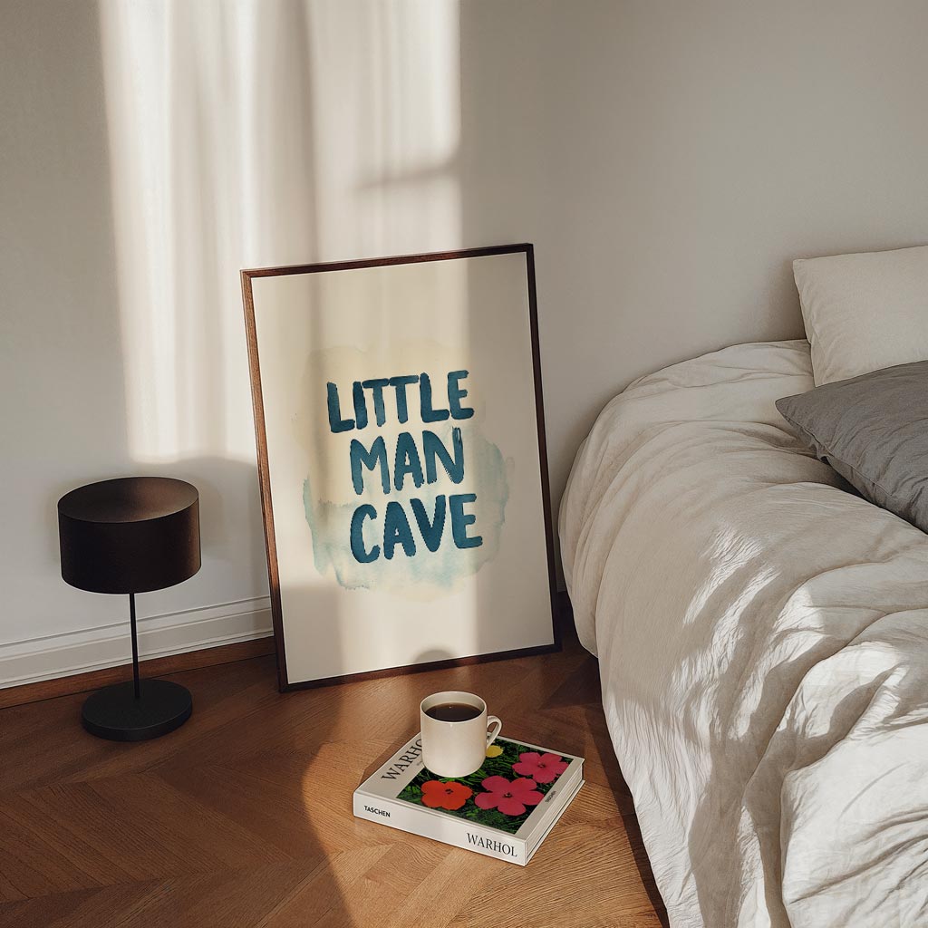 Stoere Kids Man Cave Poster