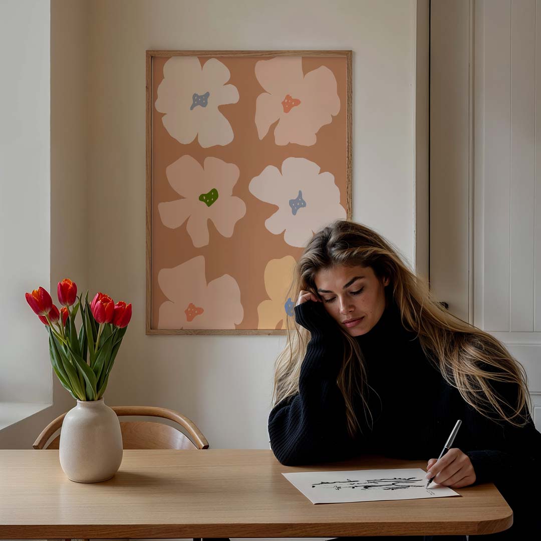 Bloemenpracht Poster-WallArtistic
