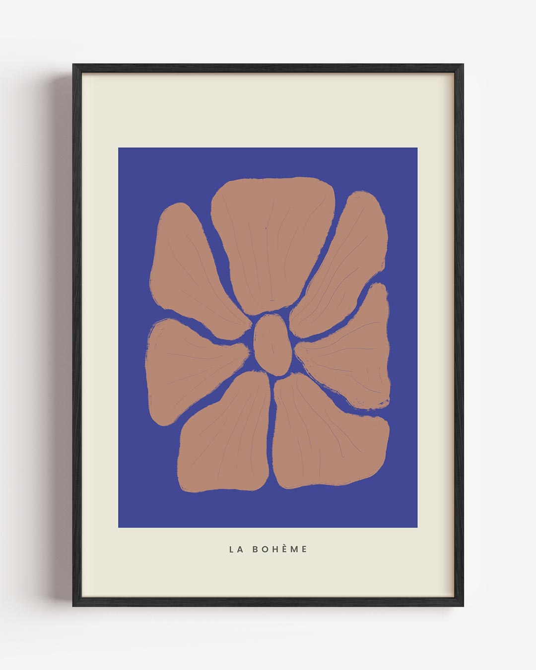 Bloemenpracht in La Bohème Stijl Poster-WallArtistic