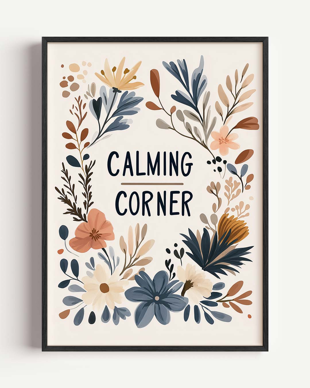 Calming Corner Bloemenposter