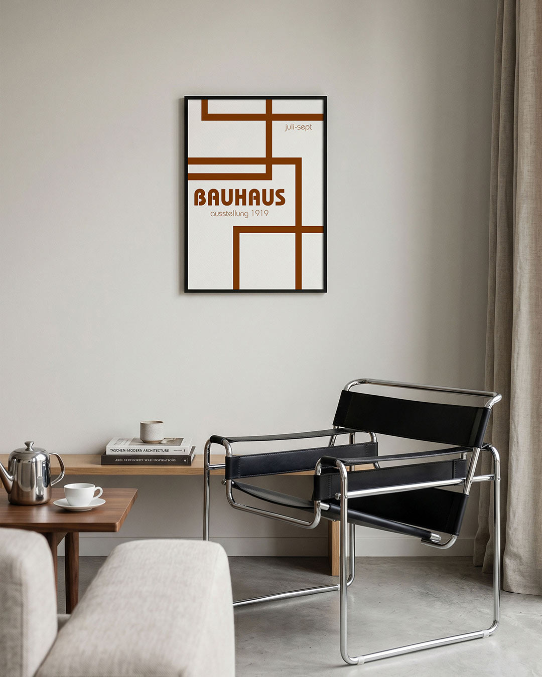 Lijnen en vlakken Poster