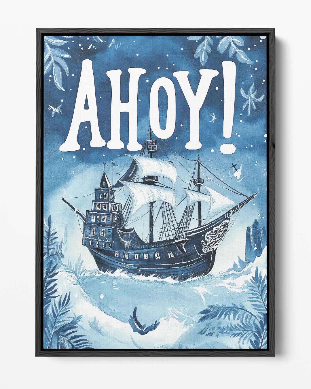 Ahoy Zeilavontuur Kunstwerk-canvas-dibond-plexiglas-wanddecoratie-WallArtistic