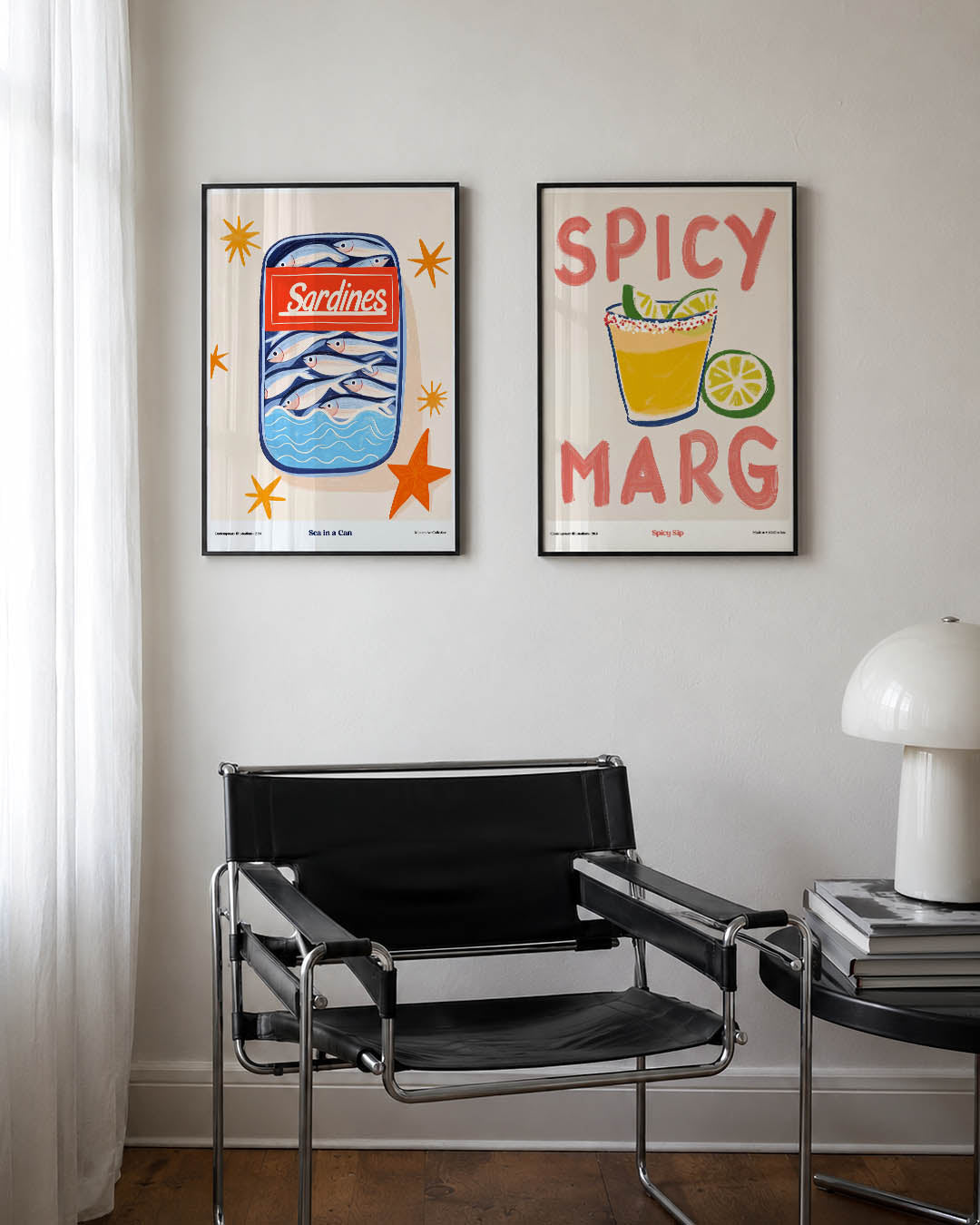 Vissen en sterren Posterset