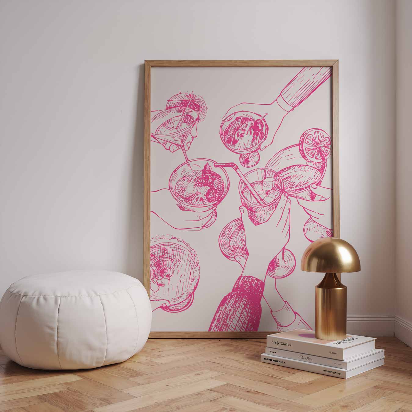Cheers to Friendship Posters Poster