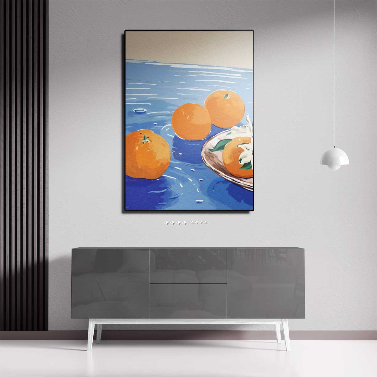 Zomers Citrus Geluk Kunstwerk-canvas-dibond-plexiglas-wanddecoratie-WallArtistic