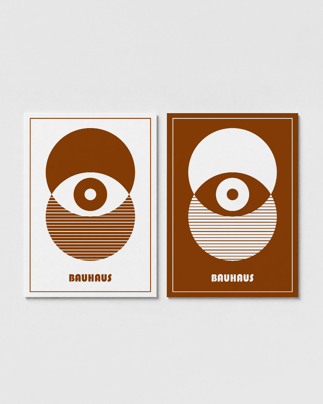 Cirkel en strepen Posterset