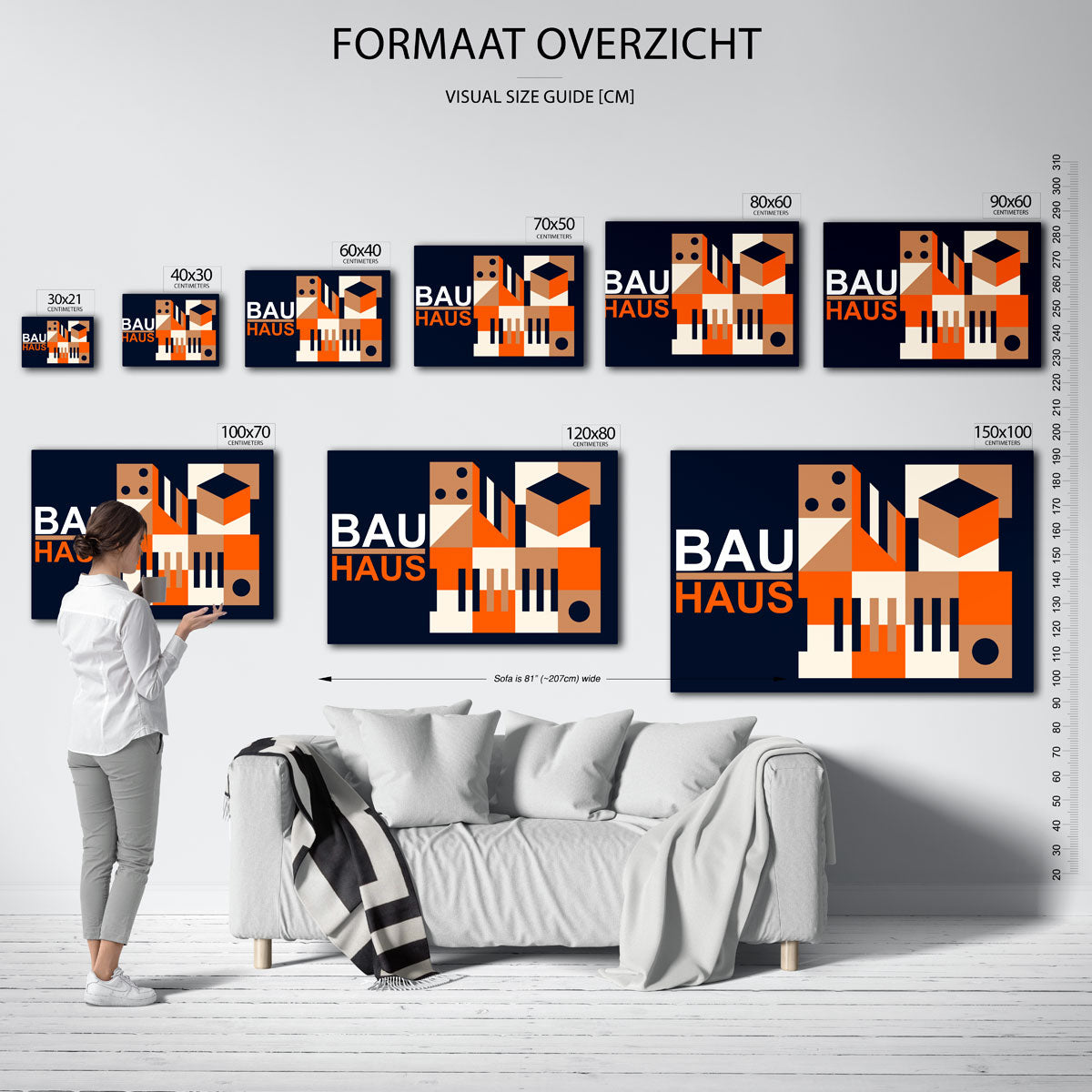 Vormen en vlakkenspel Poster