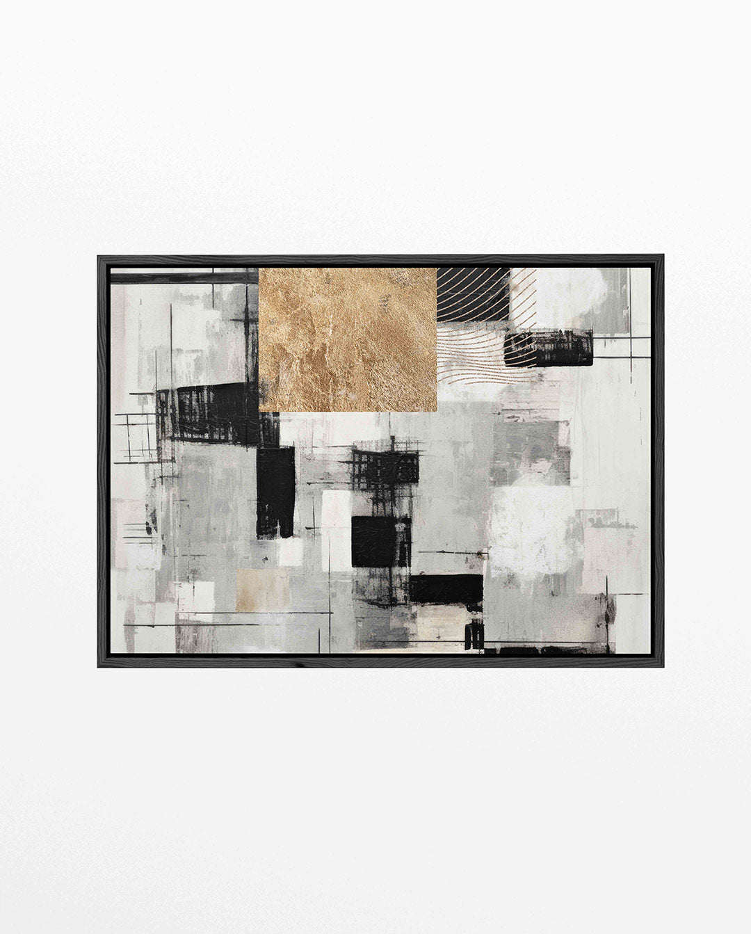 Geometrische compositie Kunstwerk