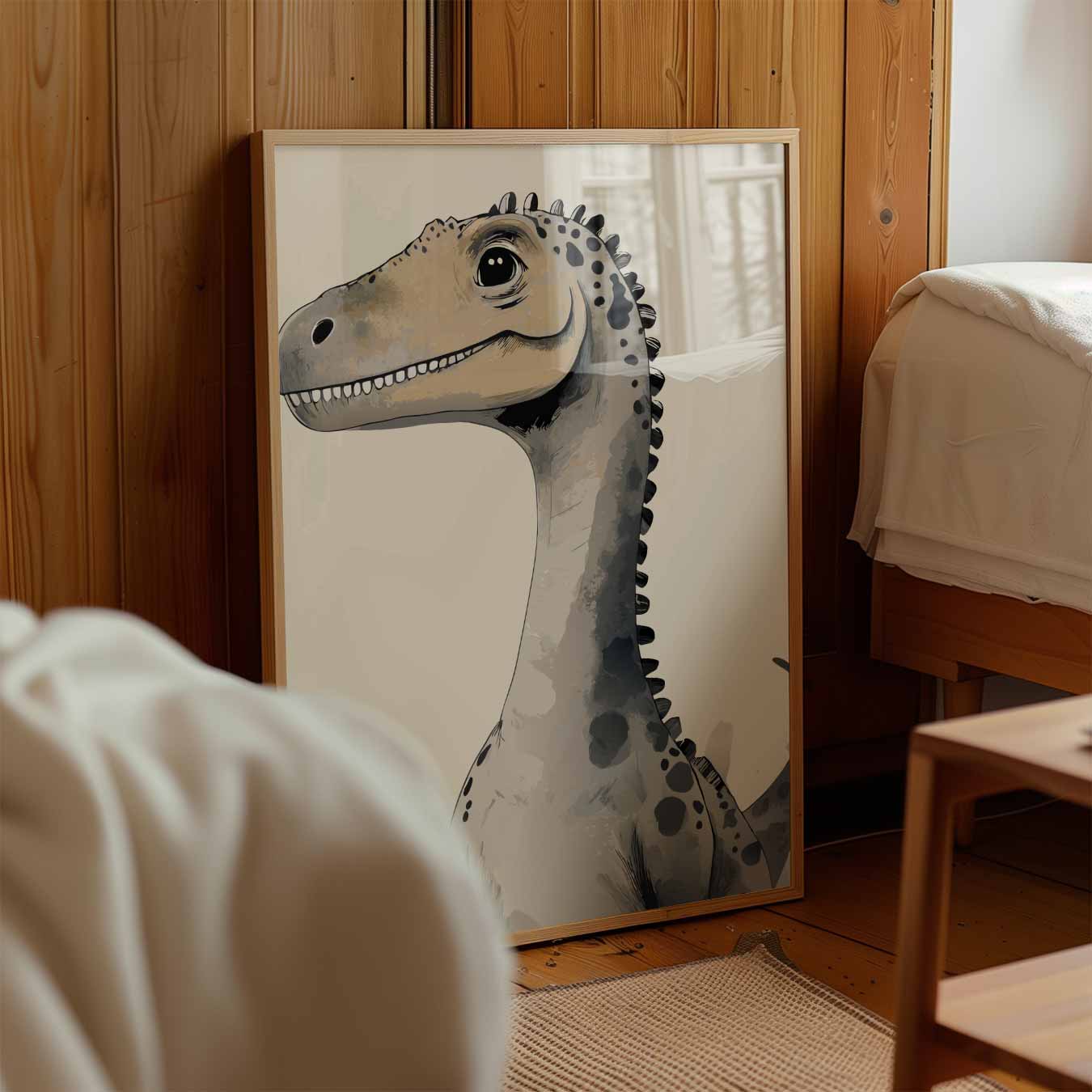 Schattige Dinosaur Poster