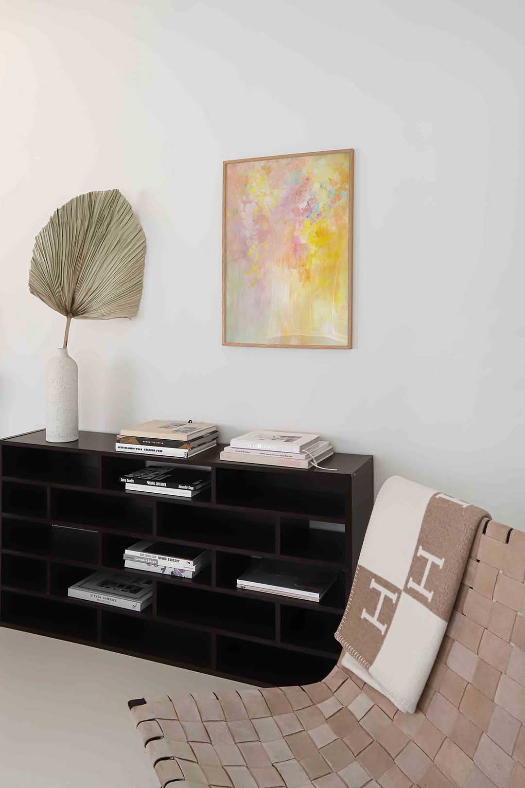 Pastel bloemen Poster
